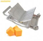 commercial aluminum manual wire cheese cutter cheese cuber slicer machine
